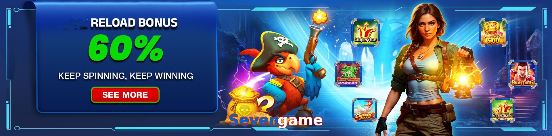Sevengame game app for Pakistan players
